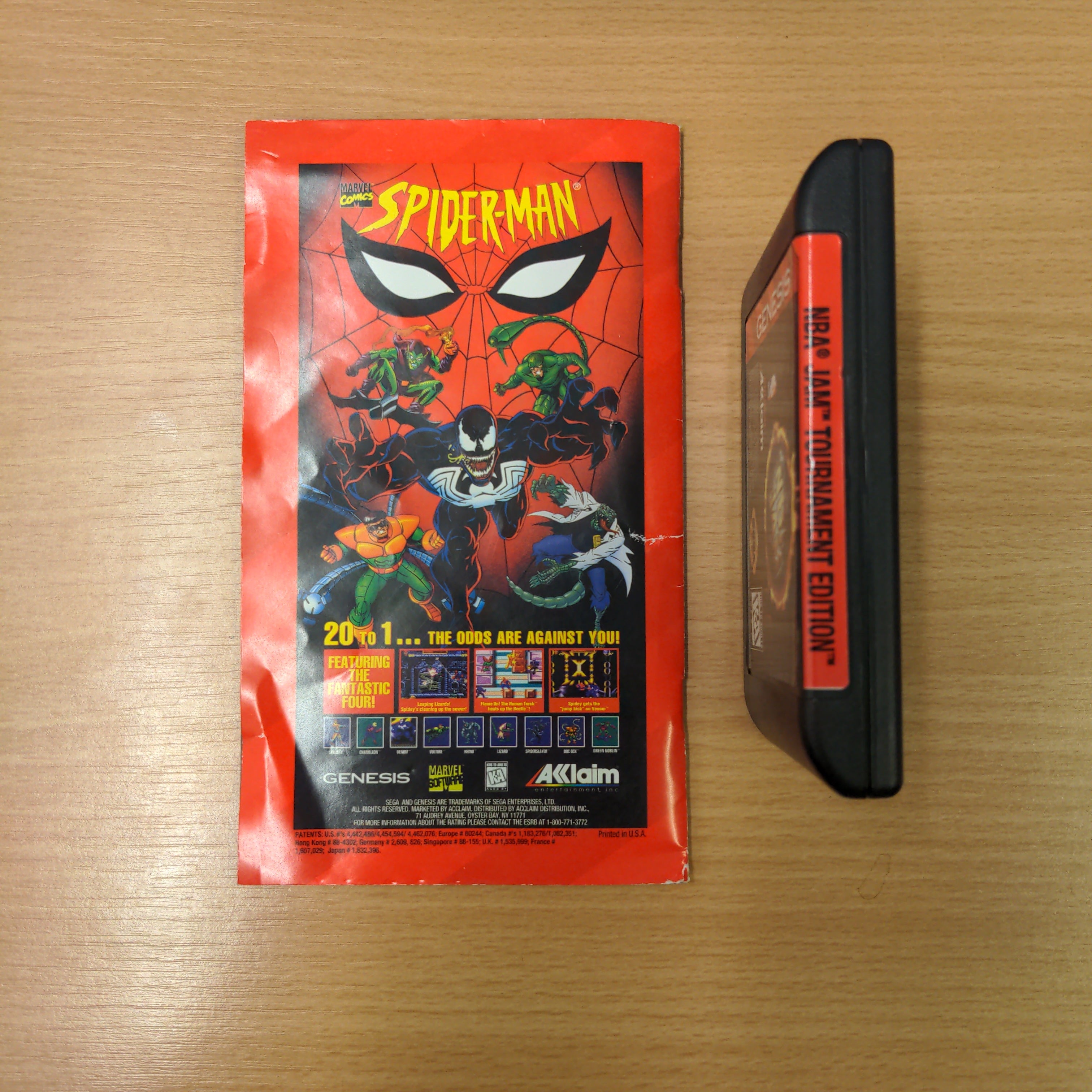 NBA Jam Tournament Edition Sega Mega Drive game complete NBA Jam Tournament Edition Sega Mega Drive game complete